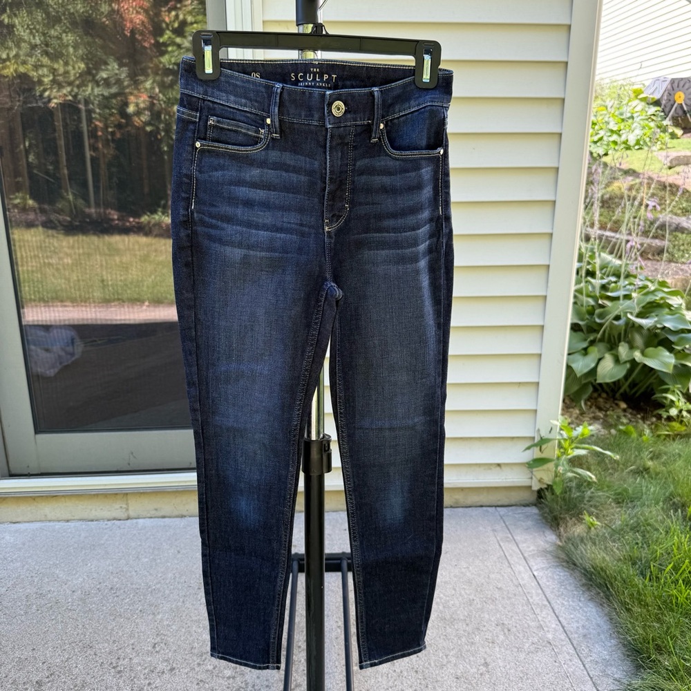 The Sculpt Skinny Ankle Jeans 0S
Navy Blue